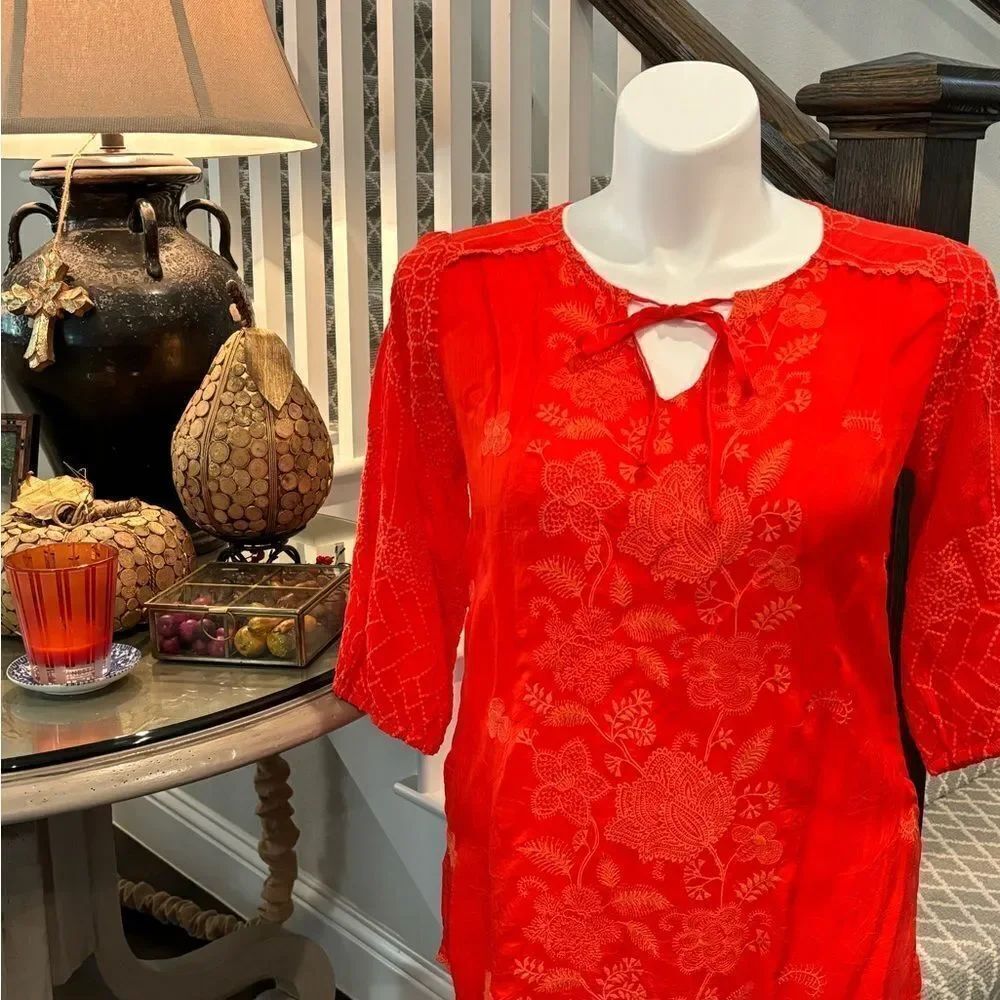 Johnny Was Josie Selena Tunic - Picture 3 of 7